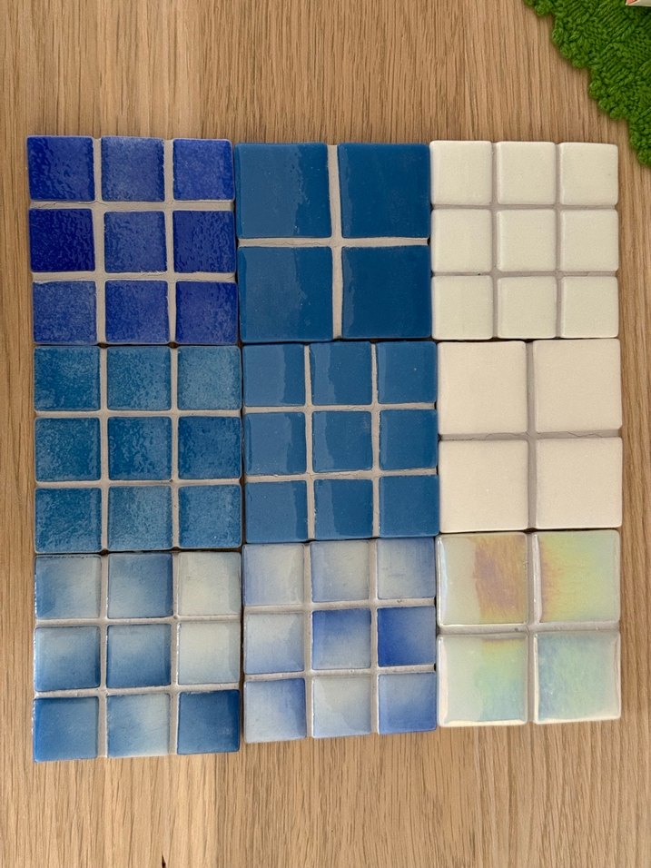 Mozaik seramik bardak altlığı - Görsel 2