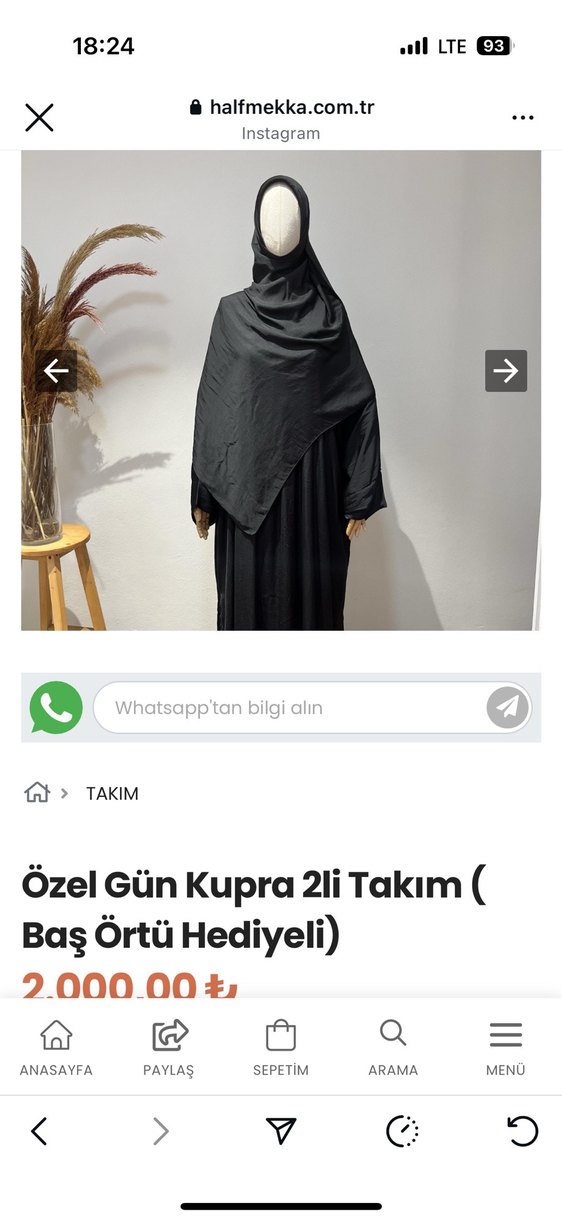 3lü Cilbab takım - Görsel 5