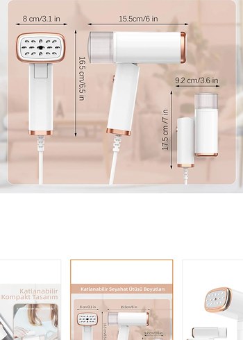 Mioji buharlı ütü - Görsel 3