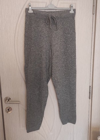 h&m Gri Kadın Yün Sweatpant