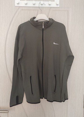 Yeşil Fermuarlı kadın Spor ceket