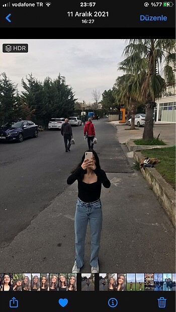 siyah bluz
