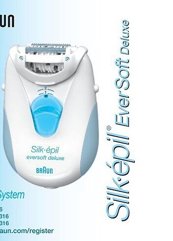 Braun Silk épil EverSoft Delux Epilasyon