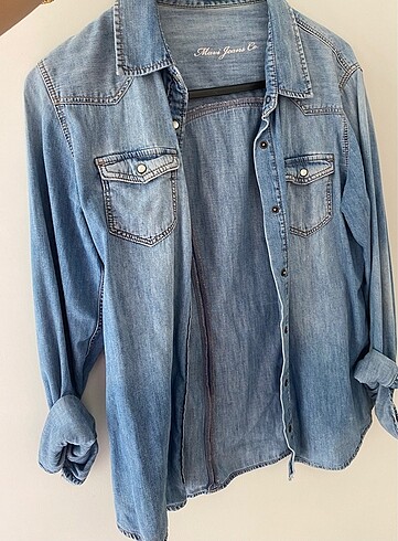 Mavi Jeans Mavi kot gömlek