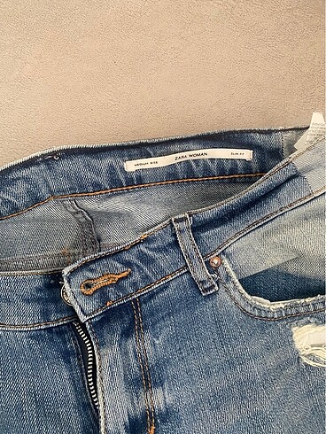 m Beden mavi Renk Zara jean pantolon