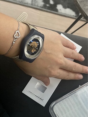 Beden çeşitli Renk Sıfır Swatch saat bayan/kadın saati