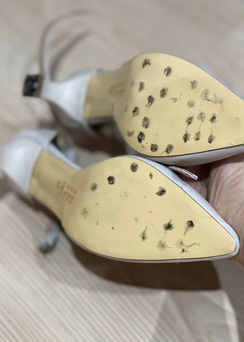 37 Beden ten rengi Renk Diger krem Süet Stiletto Kadın Abiye Ayakkabı
