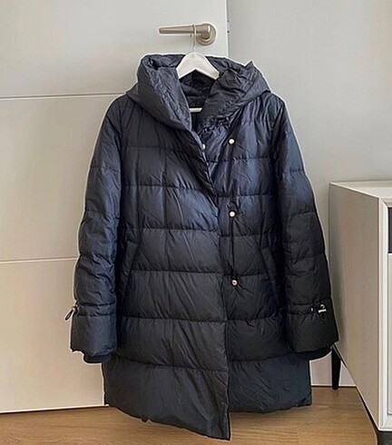 Zara kaz tüyü mont