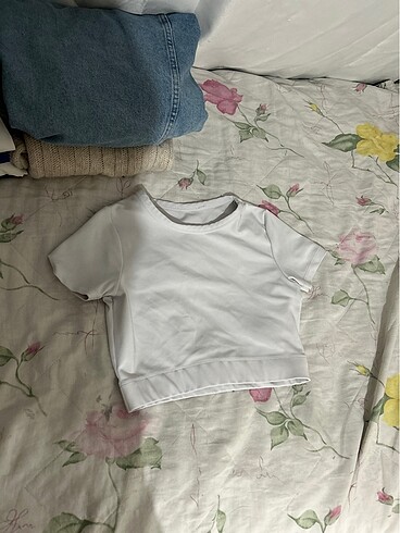 trendyolmilla spor crop bluz