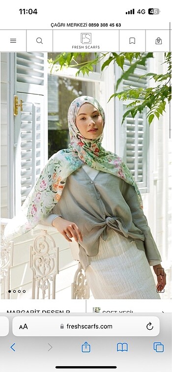  Beden Fresh scarfs rami şal