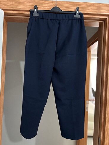 38 Beden lacivert Renk kumaş pant