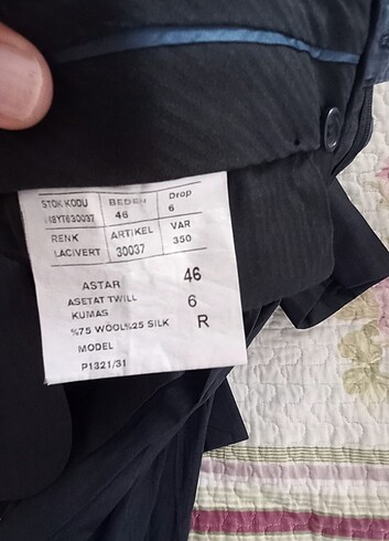 46 Beden Takım elbise 