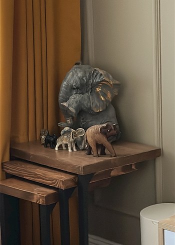 Kahverengi Fil Biblo - Görsel 4