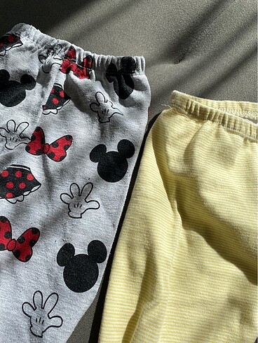 2 adet pijama alt 2 adet pantalonlu