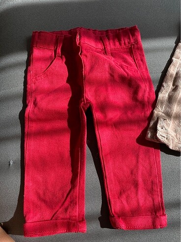 9 Ay Beden çeşitli Renk 2 adet pijama alt 2 adet pantalonlu