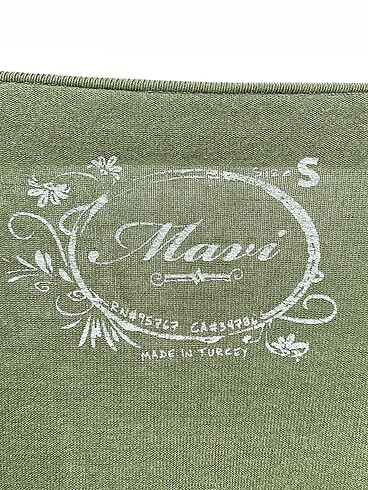 s Beden haki Renk Mavi Jeans Bluz %70 İndirimli.