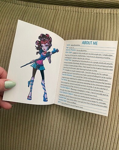 Monster High Jane Boolittle Günlük