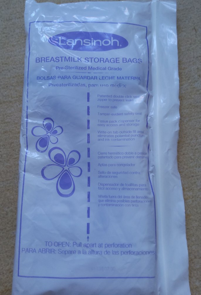 Lansinoh Göğüs Sütü Saklama Poşetleri - Görsel 3