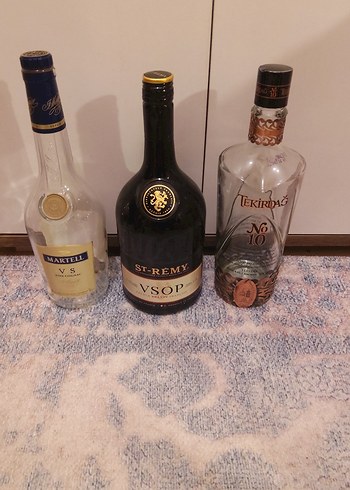 Diğer Koleksiyon için boş Şişeler, temiz