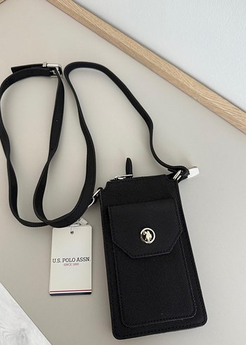 J.S. Polo Assn. Siyah Deri çanta