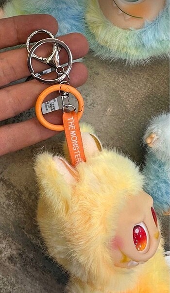  Beden çeşitli Renk Labubu anahtarlık