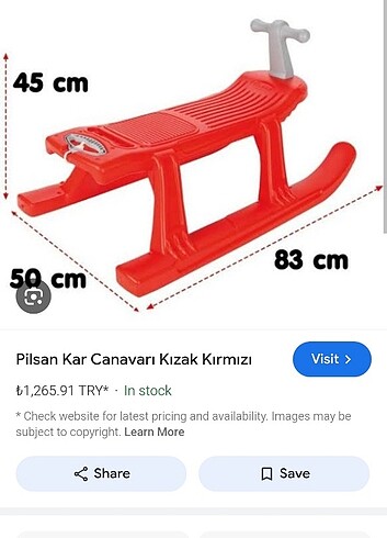  Pilsan kızak 