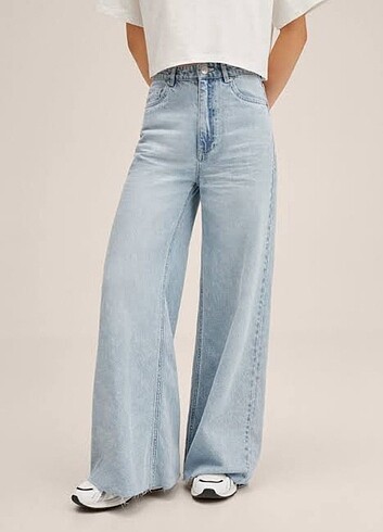 Mango Wide Leg Jean Palazzo