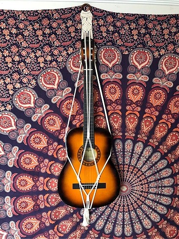 Makrome Gitar Tutacağı