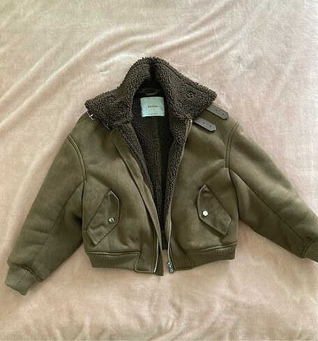 bershka kaşe mont