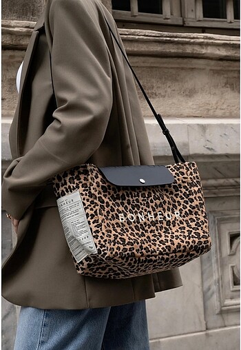 Bonheur Leopar çanta