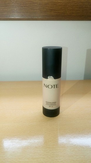 Note fondöten 