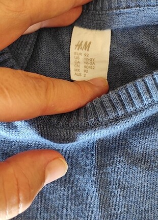 24-36 Ay Beden mavi Renk H&M erkek çocuk triko