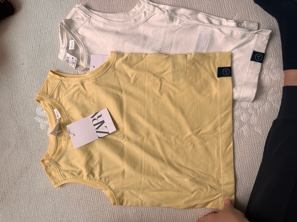 Sarı Baskılı Çocuk Atlet - Görsel 2