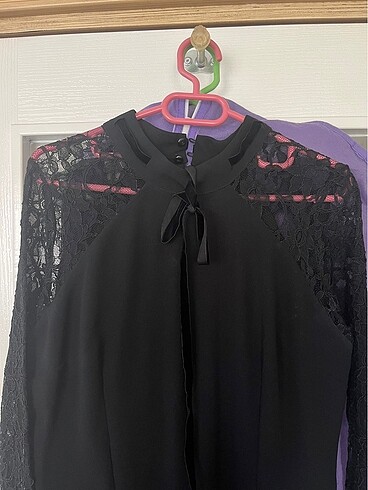 Trendyol & Milla Siyah dantelli tulum