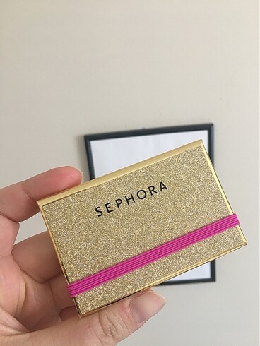 Sephora üçlü far paleti