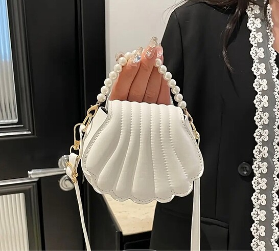 Sheinside İncili mini çanta