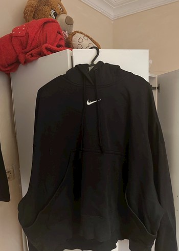 Nike Siyah Kadın Kapüşonlu Sweatshirt