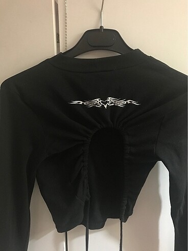 tally weijl arkası dekolte crop top