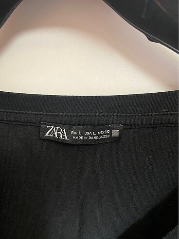 l Beden Zara basic crop tshirt