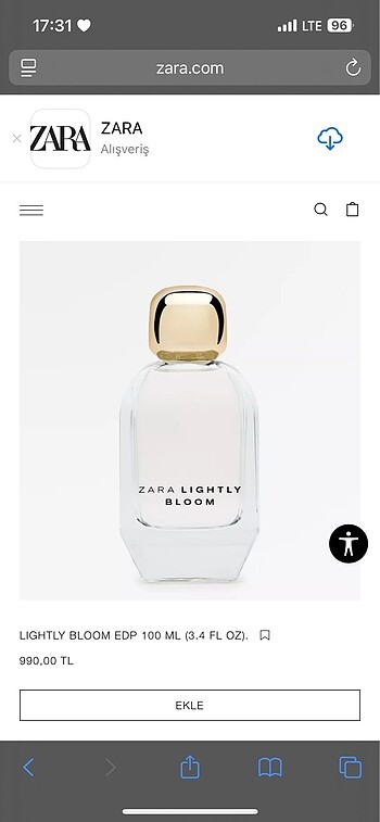 LIGHTLY BLOOM EDP 100 ml