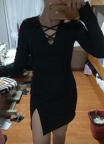 Diğer Siyah tasarım elbise 