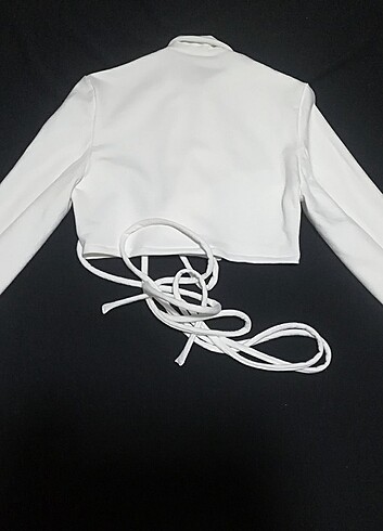 s Beden beyaz Renk Kırık beyaz ceket bluz 