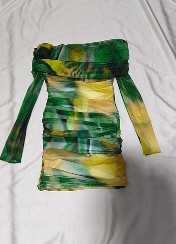 xs Beden Zara model elbise
