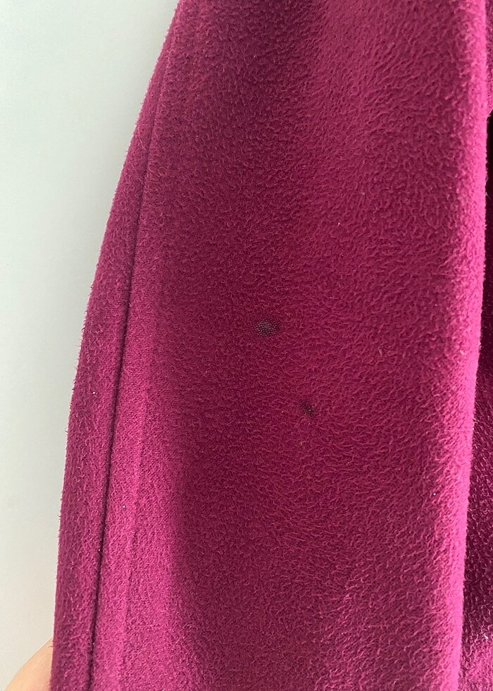 Mor renkli ceket - Görsel 3