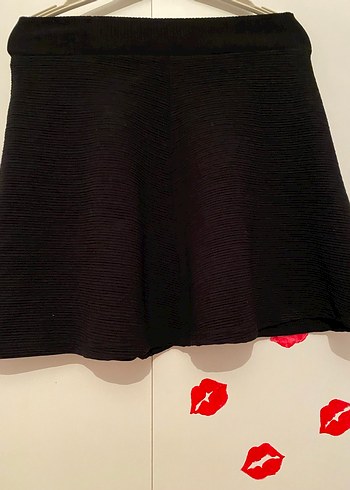 Siyah Pilili Mini Etek - Görsel 2