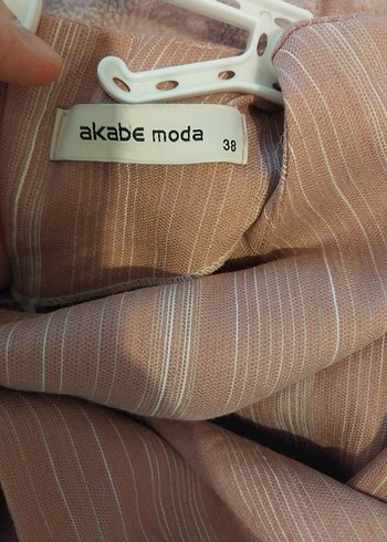 Uzun Bej Kadın Kimono Elbise - Görsel 4