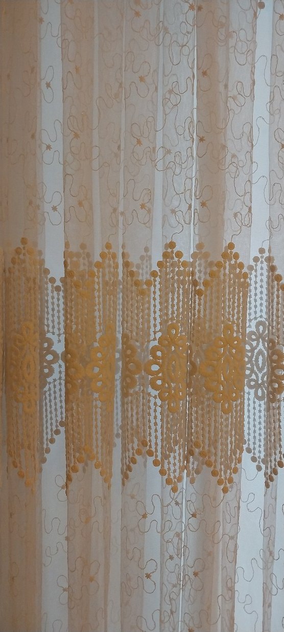 Beyaz Düz Klasik Perde - Görsel 3