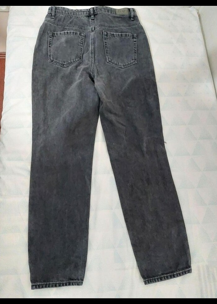 Oxxo boyfriend antrasit kot pantolon - Görsel 2