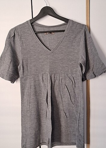 Collezione kol detaylı mini tunik elbise