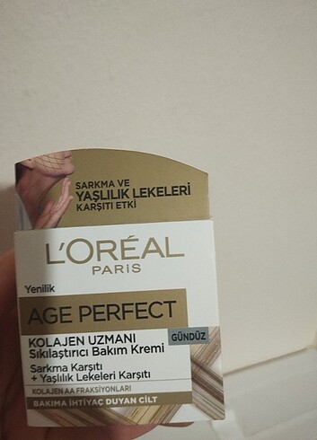 Beden Loreal yaşlılık leke karşıtı kolejenli krem